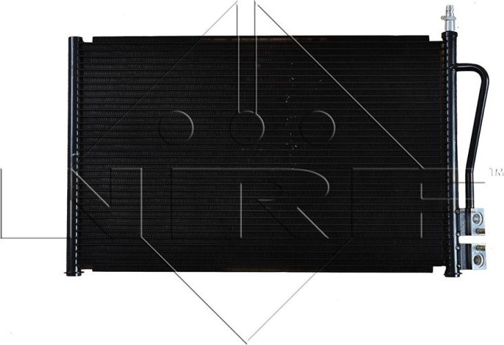 Радиатор кондиционера (конденсатор) NRF (алюминий). Артикул 35524