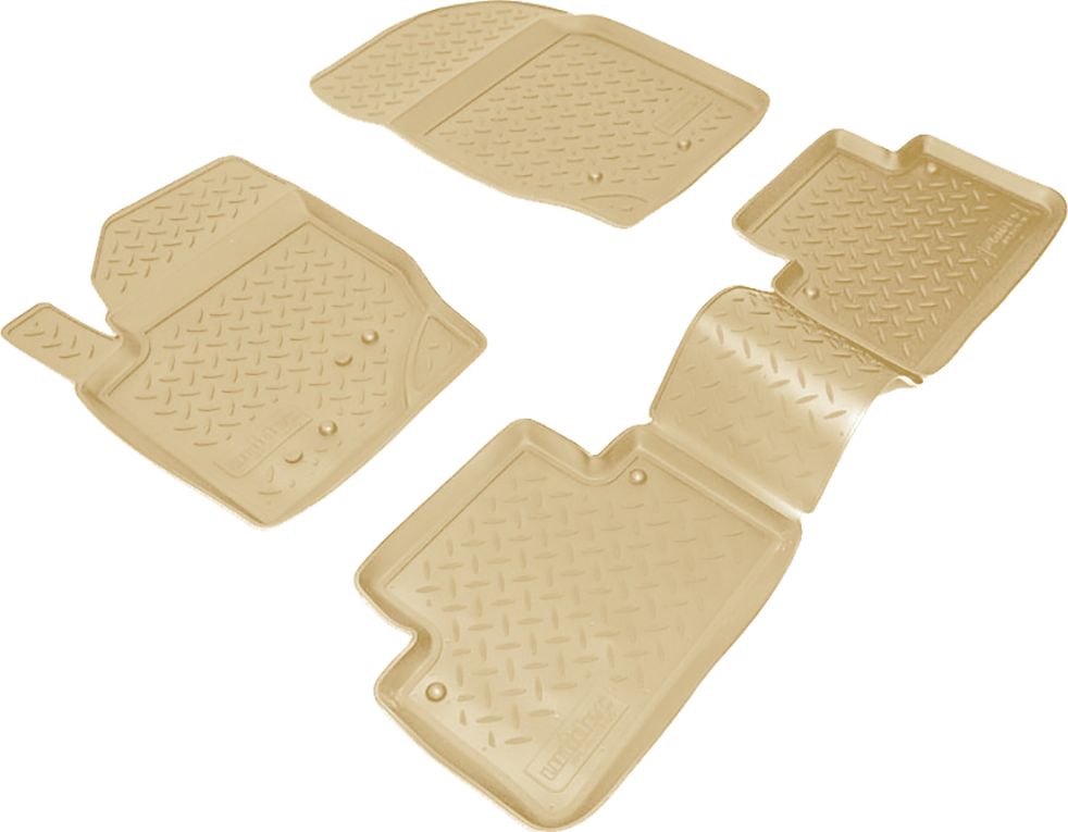 Коврики Норпласт для салона Volvo XС90 I 2002-2014 БЕЖЕВЫЕ. Артикул NPL-Po-96-90-B
