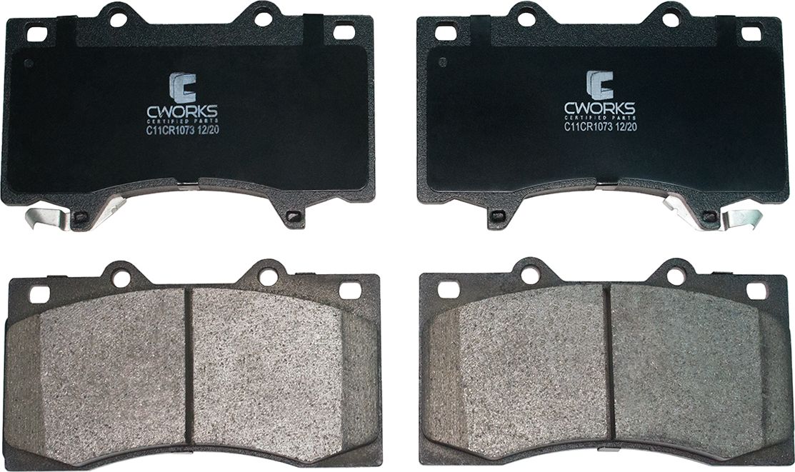 Тормозные колодки Cworks. Артикул C11CR1073