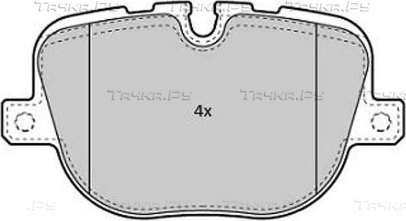 Тормозные колодки Fremax. Артикул FBP-1837