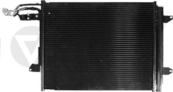 Радиатор кондиционера (конденсатор) Vika для Volkswagen Caddy III 2004-2010. Артикул 28200006201