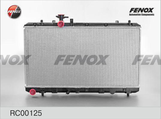 Радиатор охлаждения двигателя Fenox для Suzuki SX4 I (Classic) 2006-2015. Артикул RC00125