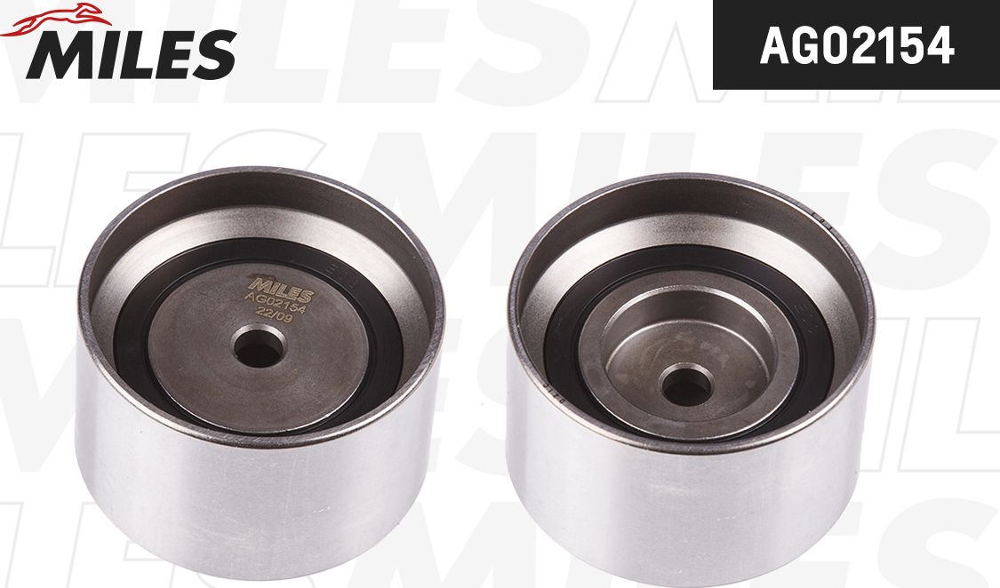 Натяжной ролик (натяжитель) ремня ГРМ Miles. Артикул AG02154