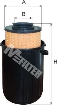Воздушный фильтр MFilter для Jaguar XJS 3 1988-1992. Артикул A 264