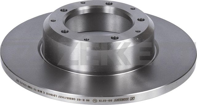 Тормозной диск Zekkert задний для Land Rover Defender I 1990-2016. Артикул BS-5713