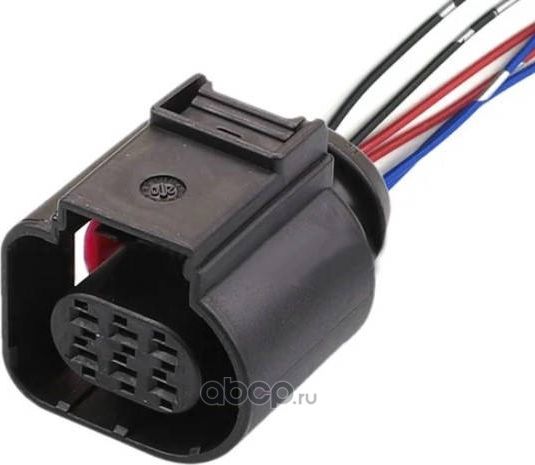Разъём 6 pin с проводами для датчика кисл. VAG Octavia, Jetta, Golf, Golf Plus ( (Airline). Артикул AECC305