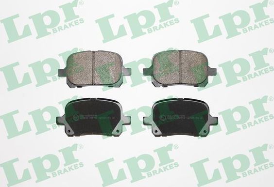 Тормозные колодки LPR. Артикул 05P712