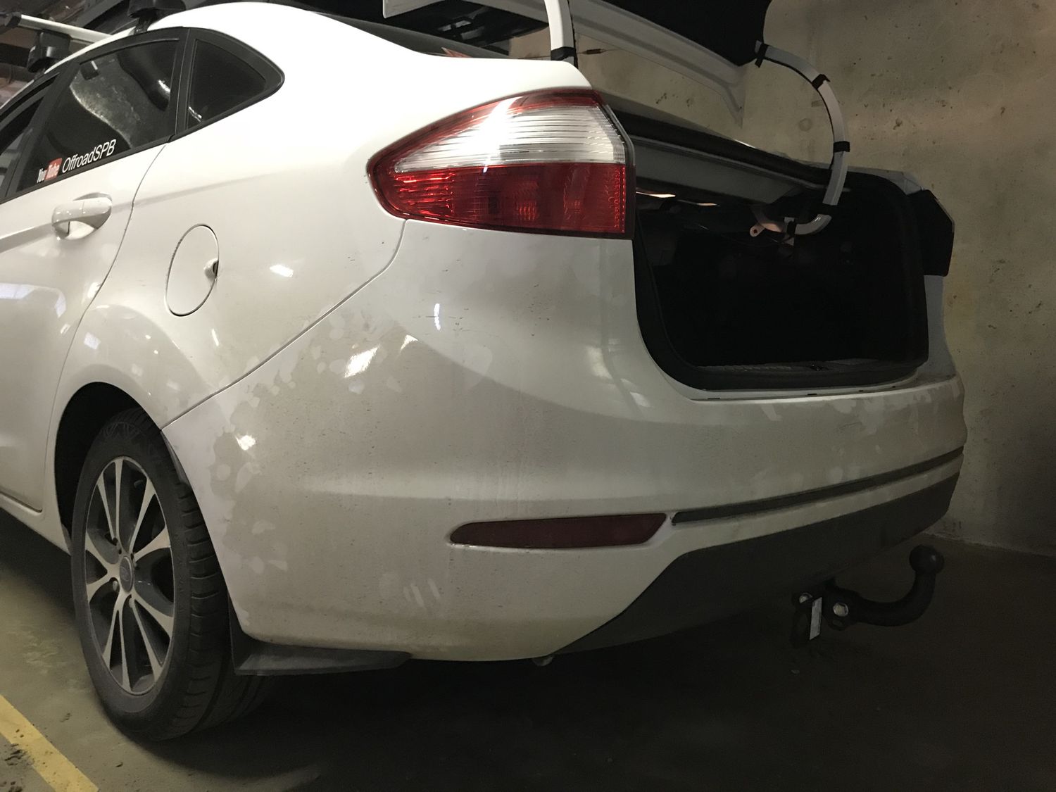 Фаркоп Oris (ранее Bosal) для Ford Fiesta VI рестайлинг седан/хетчбек 2015-2019. Артикул 3986-A