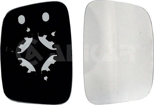 Зеркальное стекло бокового зеркала Alkar правое для Volkswagen Multivan T5 2003-2009. Артикул 6402985
