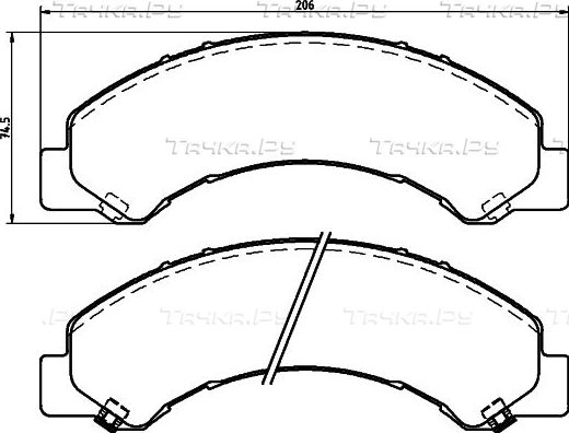 Тормозные колодки Nisshinbo Strong Ceramic передние для Isuzu Elf (N-Series) V (NHR6_, NKR6_, NKR7_, NKS7_) 2003-2002. Артикул NP4006SC