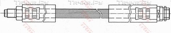 Тормозной шланг TRW. Артикул PHB410