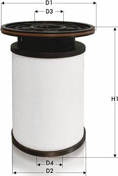 Топливный фильтр  Tecneco Filters для Alfa Romeo Giulia II (952) 2015-2026. Артикул GS2085E