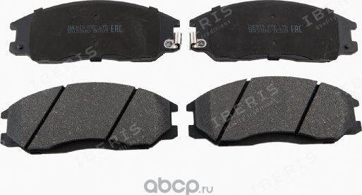 КОЛОДКИ ТОРМ.ПЕРЕД., К-Т HYUNDAI ELANTRA (XD),MATRIX (FC), SONATA IV (EF) (Iberis). Артикул IB153160