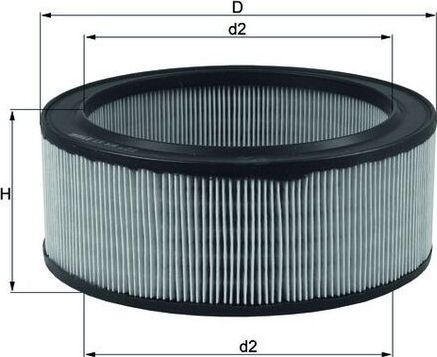 Воздушный фильтр Mahle. Артикул LX 516