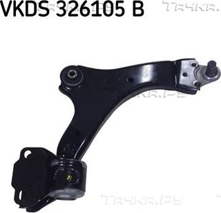 Поперечный рычаг передней подвески SKF правый для Volvo XC70 II 2007-2016. Артикул VKDS 326105 B