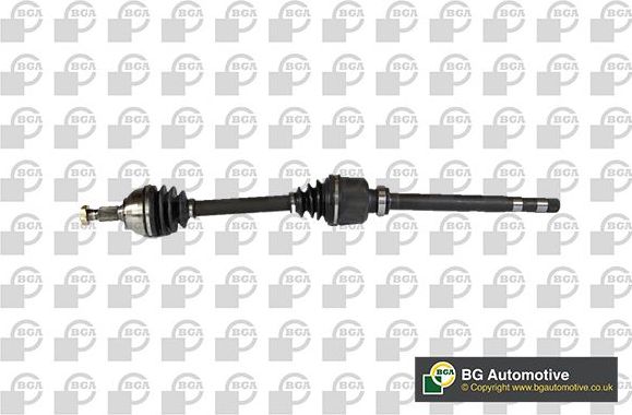 Полуось (привод в сборе, приводной вал) BGA передняя правая для Peugeot 407 2004-2011. Артикул DS1401R