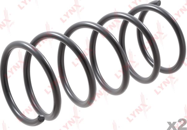 Пружина подвески LYNXauto задняя для Hyundai Terracan I 2001-2006. Артикул SC-2335