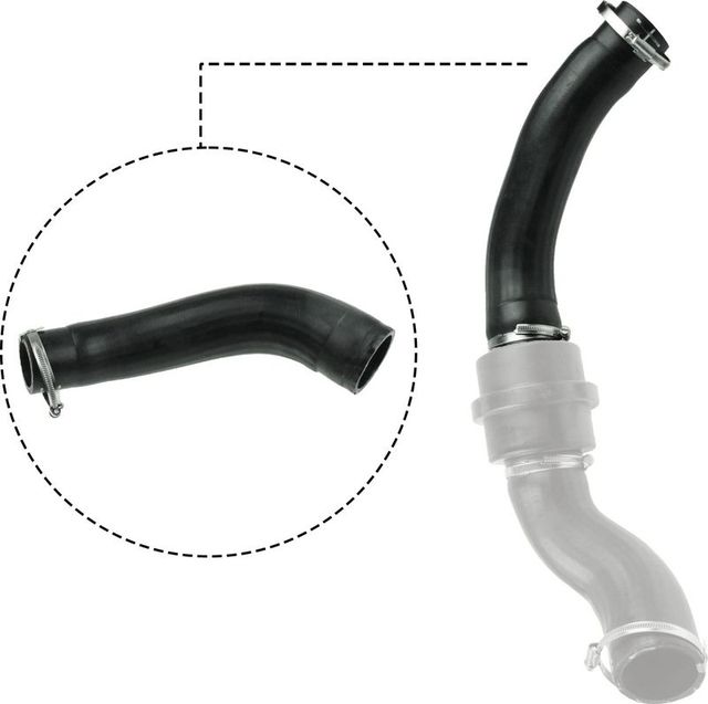 Патрубок интеркулера Gates (AEM (этилен-акрилатный каучук)) для Ford Transit VII 2008-2014. Артикул 09-0629