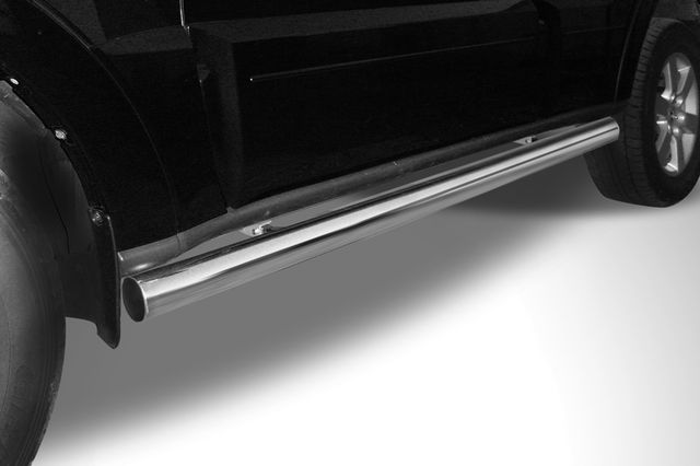 Пороги Slitkoff труба d76 для Mitsubishi Pajero Sport I 1998-2010. Артикул MPS008