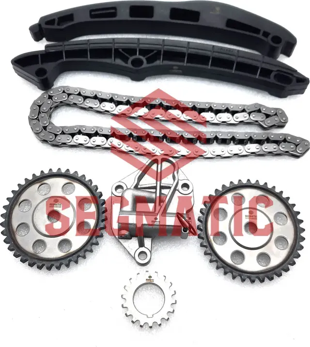 КОМПЛЕКТ ЦЕПИ ГРМ (ЦЕПЬ-1,НАТ-1,УСП-2,ШЕСТ-3)  SKODA ROOMSTER,WV POLO, (Segmatic). Артикул SGPS8034