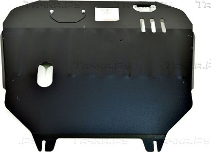 Защита алюминиевая Alfeco для картера и КПП Dodge Caliber 2007-2012. Артикул ALF.33.05 AL4