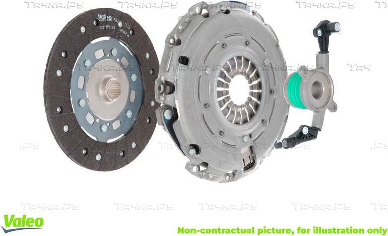Сцепление (комплект) Valeo KIT3P (CSC) для Audi A3 III (8V) 2012-2018. Артикул 834074