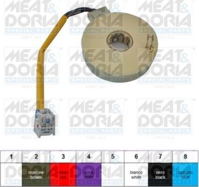 Датчик поворота рулевого колеса Meat & Doria. Артикул 93059