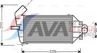 Интеркулер AVA. Артикул OLA4262