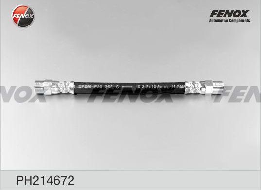 Тормозной шланг Fenox задний для Volkswagen Scirocco II 1980-1992. Артикул PH214672