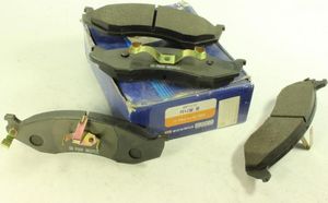 Тормозные колодки Sangsin Hi-Q передние для Jeep Wrangler II (TJ) 1996-2007. Артикул SP1112