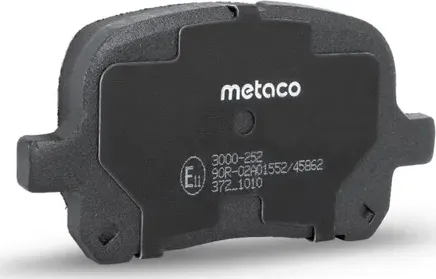 Колодки тормозные TOYOTA/LEXUS CAMRY/RX300 -03 перед. (Metaco). Артикул 3000252