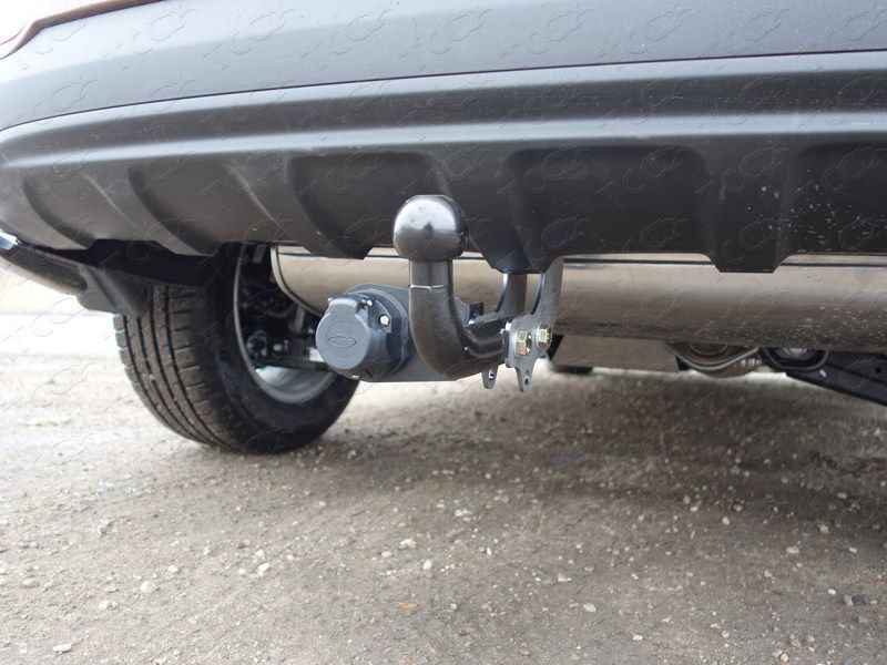 Фаркоп ТСС оцинкованный для Kia Sportage IV до рестайлинга (QL) 2016-2018. Артикул TCU00006