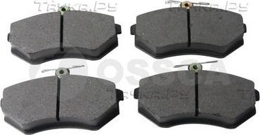 Тормозные колодки OSSCA передние для Volkswagen Corrado 1988-1995. Артикул 02480