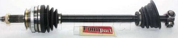 Полуось (привод в сборе, приводной вал) Formpart. Артикул 22380122/S