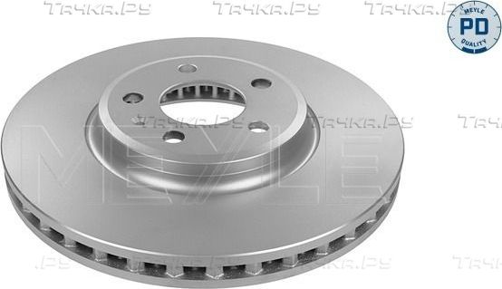 Тормозной диск Meyle PD передний для Audi A4 allroad IV (B8) 2009-2011. Артикул 183 521 1117/PD