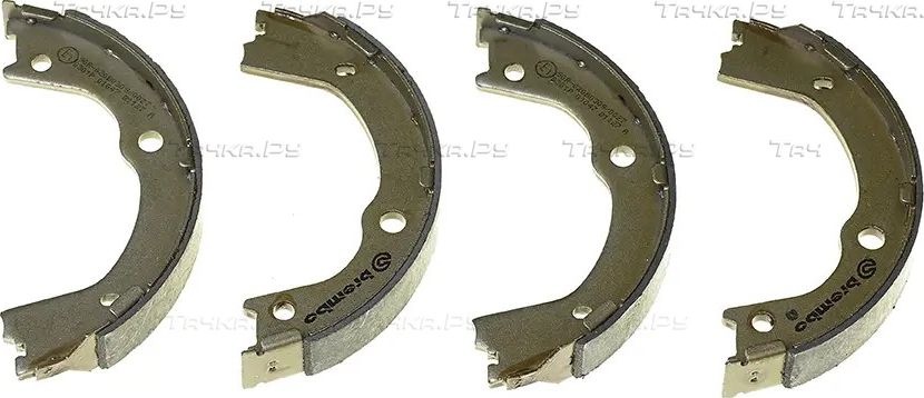 Тормозные колодки (стояночная тормозная система) Brembo ESSENTIAL LINE задние для Kia Sorento II 2009-2026. Артикул S 30 526