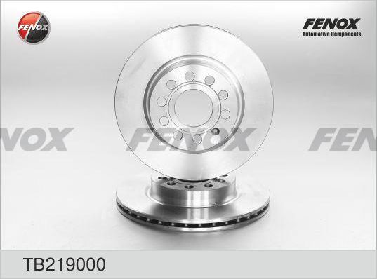 Тормозной диск Fenox передний для Skoda Octavia A5 2004-2013. Артикул TB219000