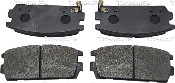 Тормозные колодки CTR задние для Hyundai Terracan I 2001-2006. Артикул GK0477
