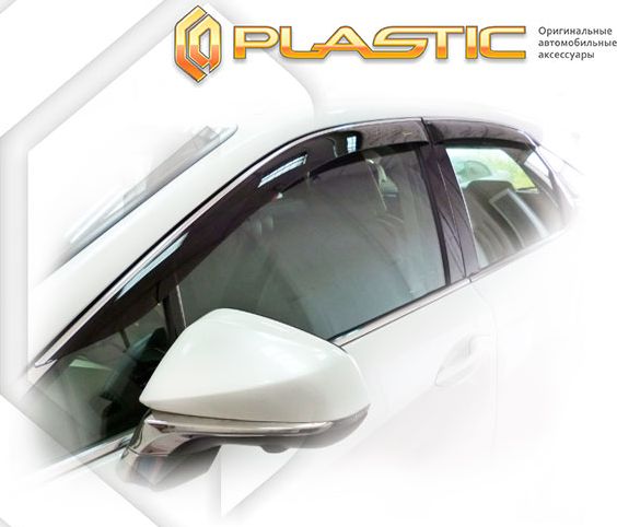 Дефлекторы СА Пластик для окон (Classic полупрозрачный) Lexus RX  2015–2026. Артикул 2010030311845