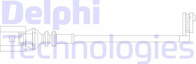 Датчик износа тормозных колодок  Delphi. Артикул LZ0328