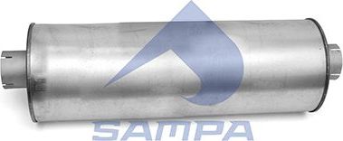 Глушитель Sampa для Scania 3 1987-1999. Артикул 041.234