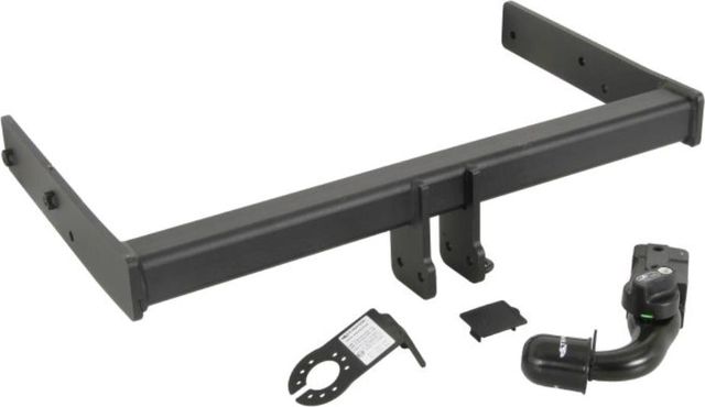 Фаркоп Steinhof для Volkswagen Multivan T6 (вкл. 4x4, вкл. с парктрониками) 2015-2026. Быстросъемный крюк. Артикул V-131