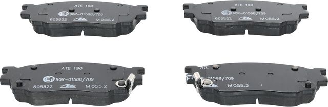 Тормозные колодки ATE передние для Mazda 6 I (GG) 2002-2007. Артикул 13.0460-5822.2