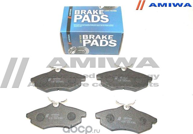 Колодки тормозные передние (Amiwa). Артикул CD01495