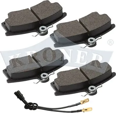 КОЛОДКИ ТОРМОЗНЫЕ ДИСКОВЫЕ 2110 ВАЗ 2110-2112 (Kroner) Kroner. Артикул K002110