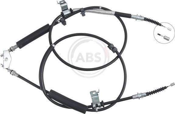 Трос ручника (тросик ручного тормоза) ABS. Артикул K17625