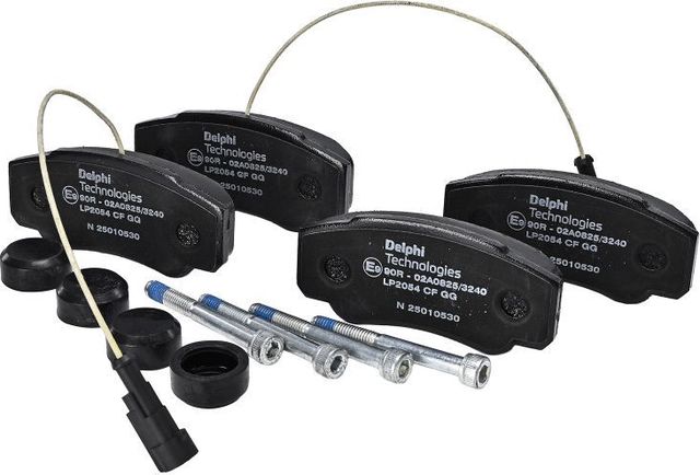 Тормозные колодки Delphi (Low-Metallic). Артикул LP2054