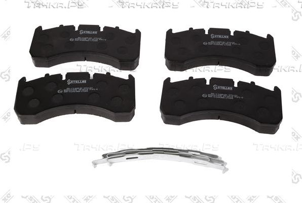 Тормозные колодки Stellox задние для MAN M2000 1995-2005. Артикул 85-11449-SX
