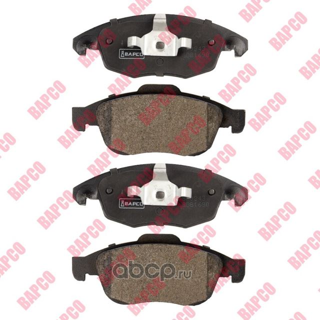 Колодки тормозные дисковые пер. PSA BERLINGO(B9) 08-, C4, 5008 1.6 PAR (Bapco) Bapco. Артикул BP0343