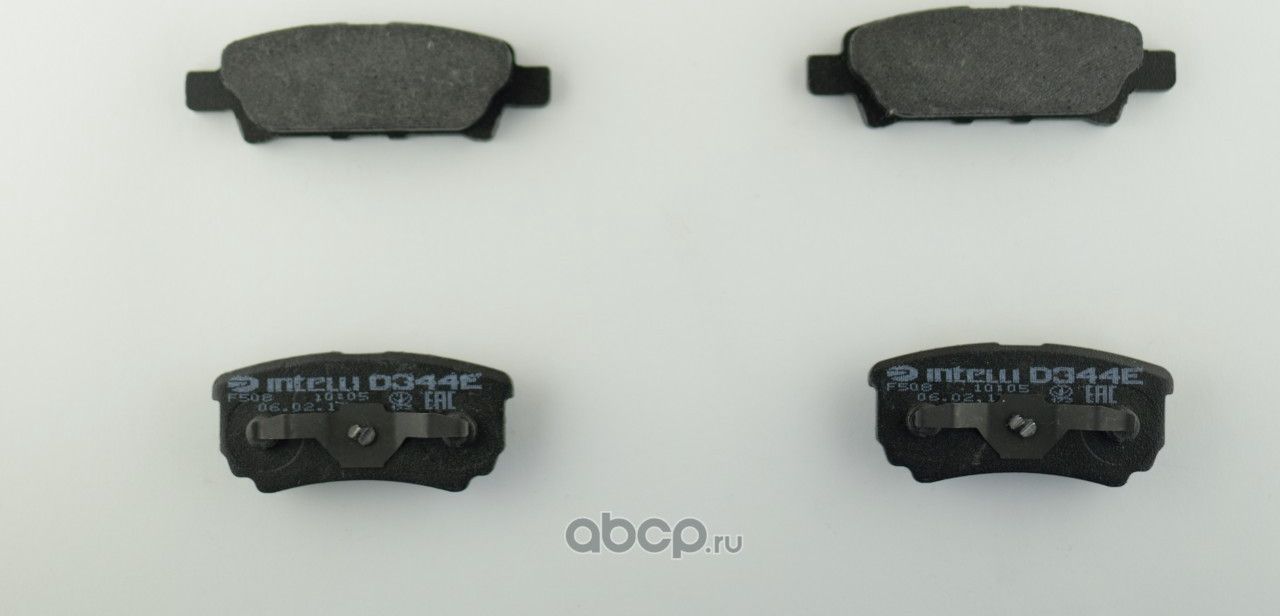 Колодки тормозные (Intelli). Артикул D344E
